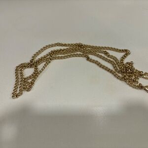 Coach Mini Wallet on a Chain C0059 Brass Chain Strap  **STRAP ONLY**